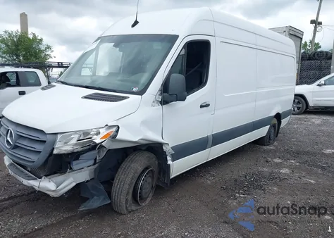 2020 Mercedes-Benz Sprinter 2500 High Roof V6 from USA, damaged, VIN W1Y4ECHY8LT034376